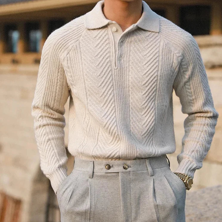 Castel |  Strikket polo
