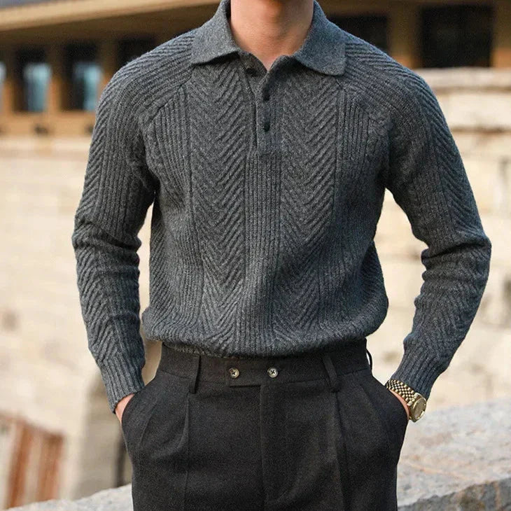 Castel |  Strikket polo