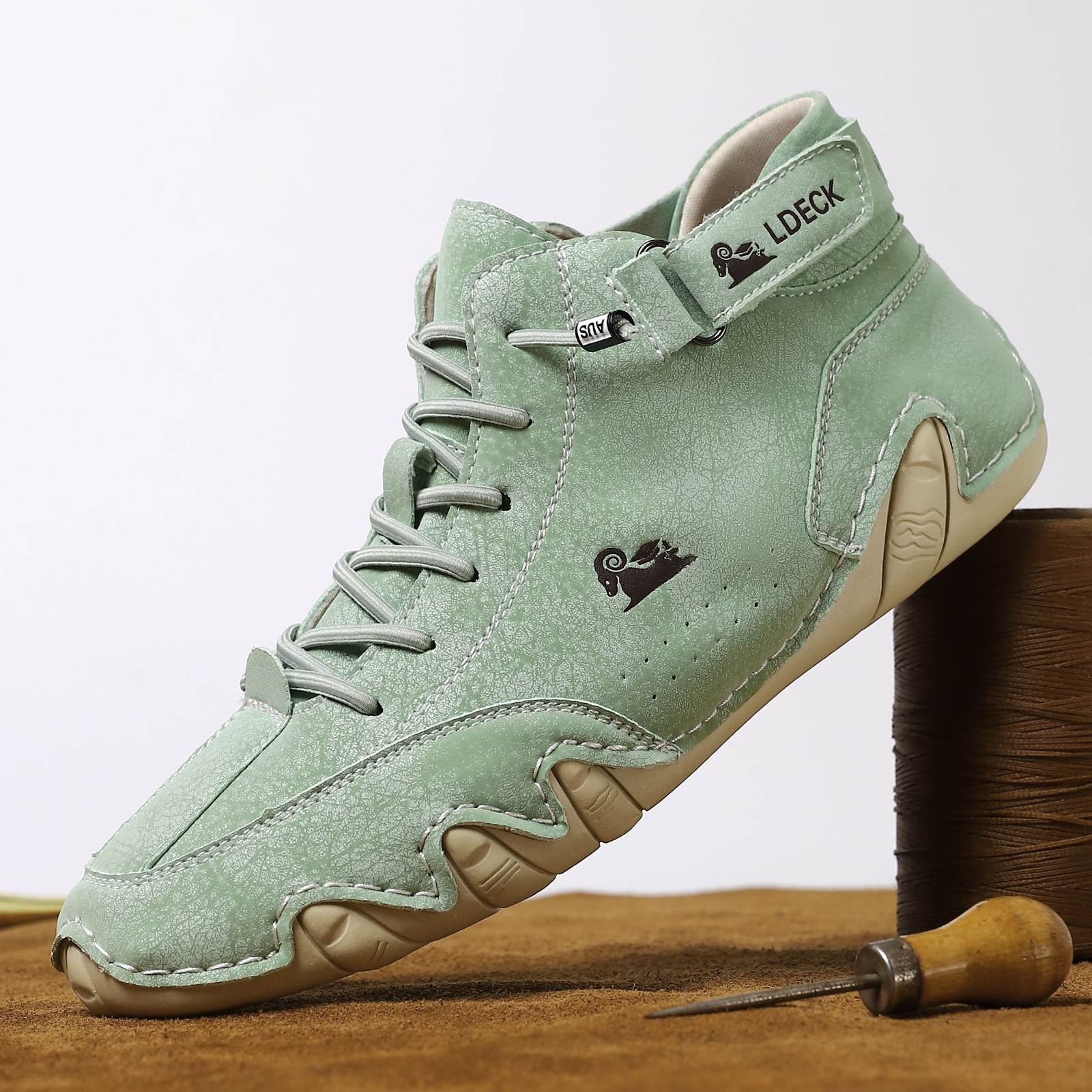 Unisex handgefertigte Echtleder-Barfußschuhe, rutschfest & komfortabel – mit und ohne Plüschfutter