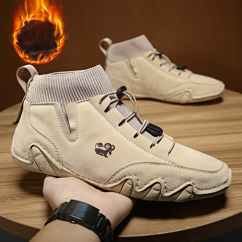 Ultra-bequeme rutschfeste Barfußschuhe aus Echtleder