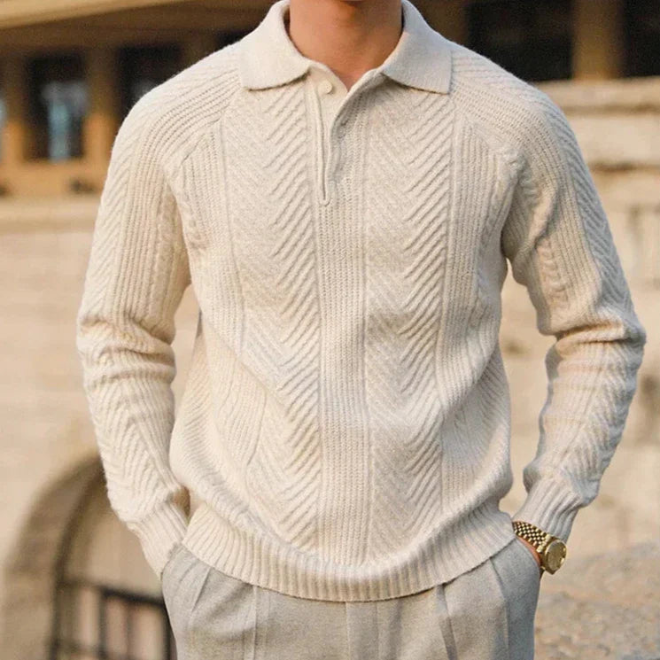 Castel |  Strikket polo