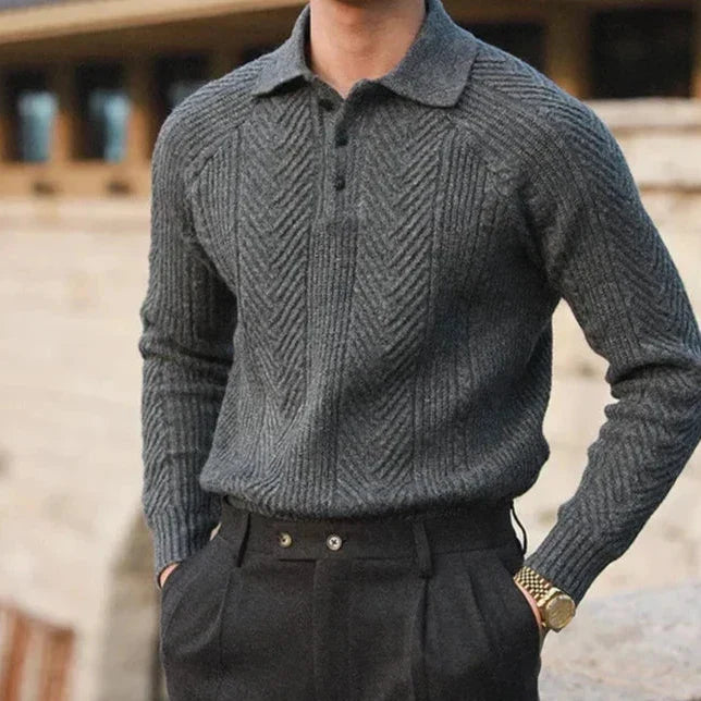 Castel |  Strikket polo