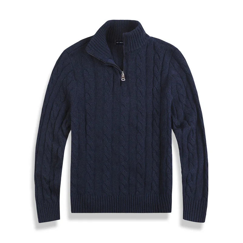 Casper| Old Money Halb-Reißverschluss-Pullover