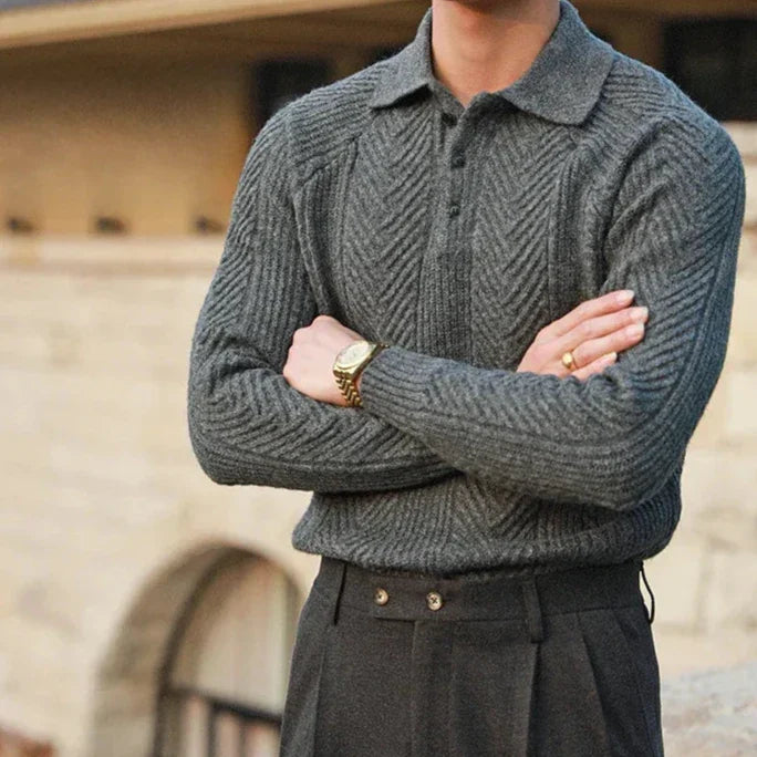 Castel |  Strikket polo