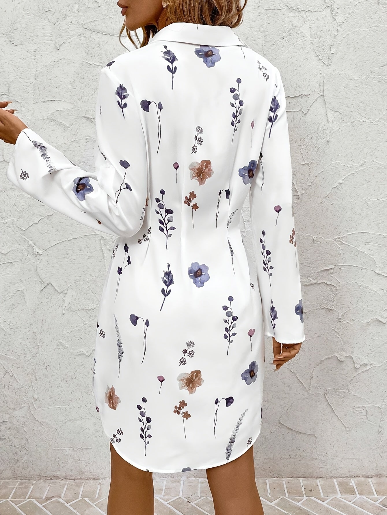 Mayke | Elegant blomstret kjole