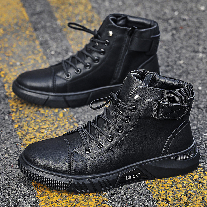 2026 Herren-Martinstiefel aus Echtleder