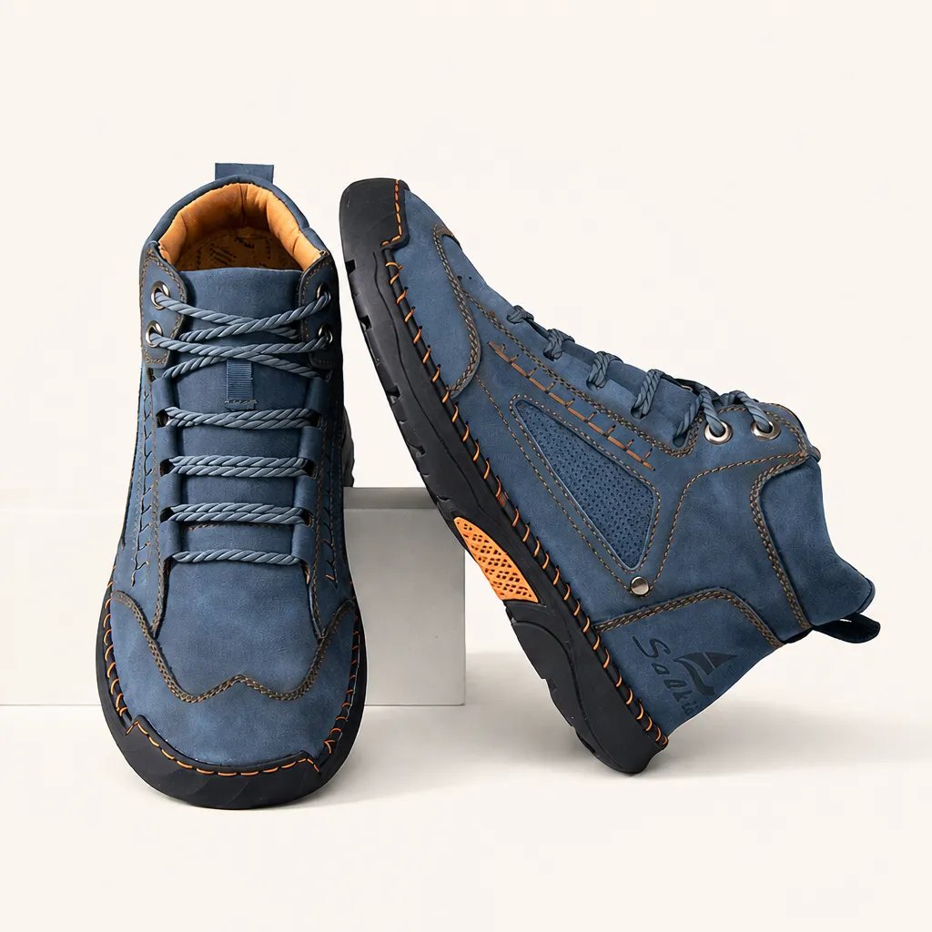 Robuste Outdoor-Stiefel für Herren mit orthopädischer Unterstützung