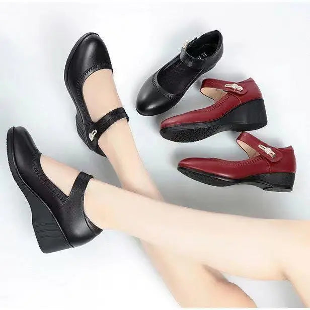 Leyni™ – Elegante, Bequeme Schuhe mit Mittelhohen Absätzen