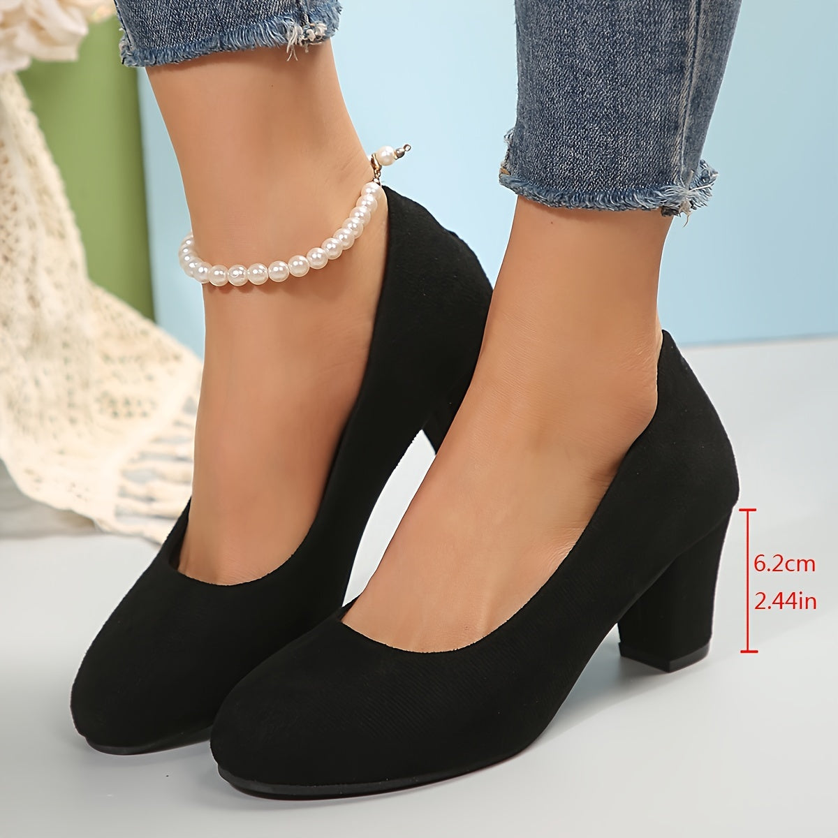 Lotus™ – Komfort-Pumps mit stabilem Absatz