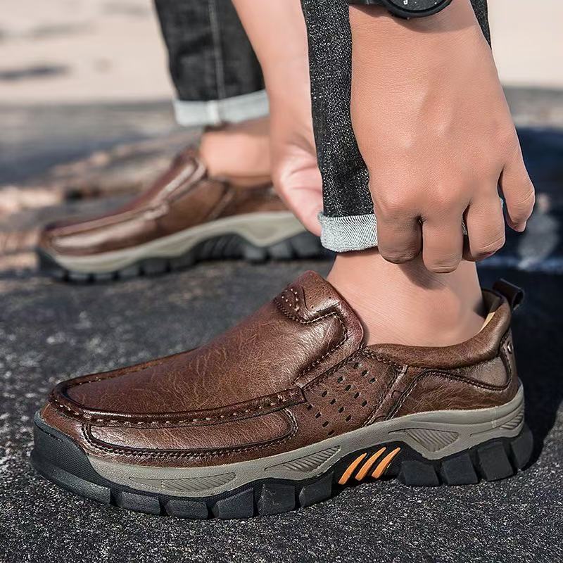 ⏰Letzter Tag! 45 % Rabatt  🔥Heiperlye®Herren orthopädische handgefertigte Schuhe aus echtem Leder