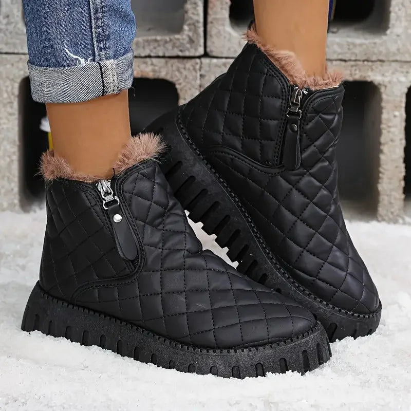 Arlette™ - Warme Schneestiefel mit Keilabsatz