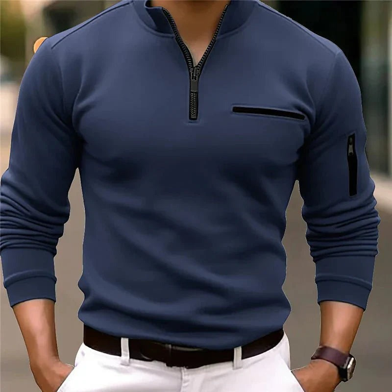 ROBIN – LANGÄRMELIGES POLOSHIRT