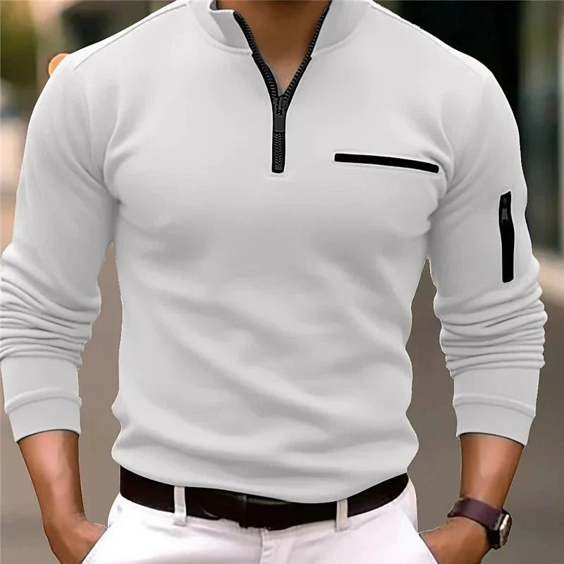 ROBIN – LANGÄRMELIGES POLOSHIRT
