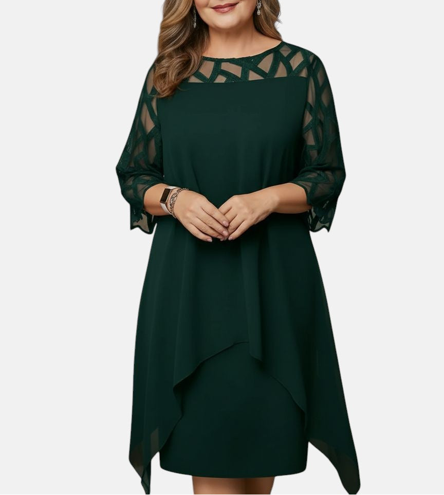 Yolanda™ - Elegantes, Bequemes Midikleid