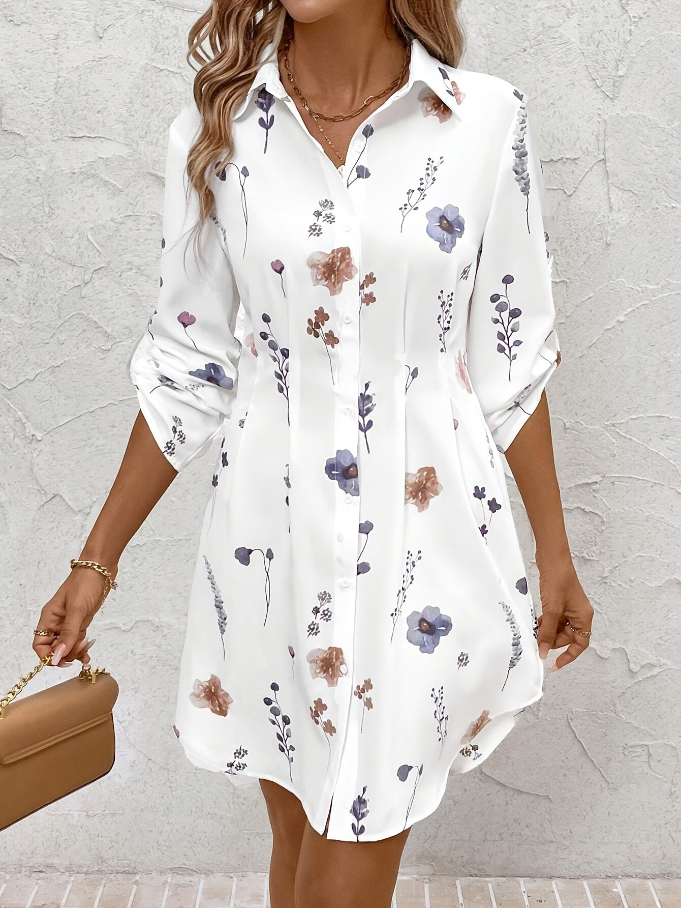 Mayke | Elegant blomstret kjole