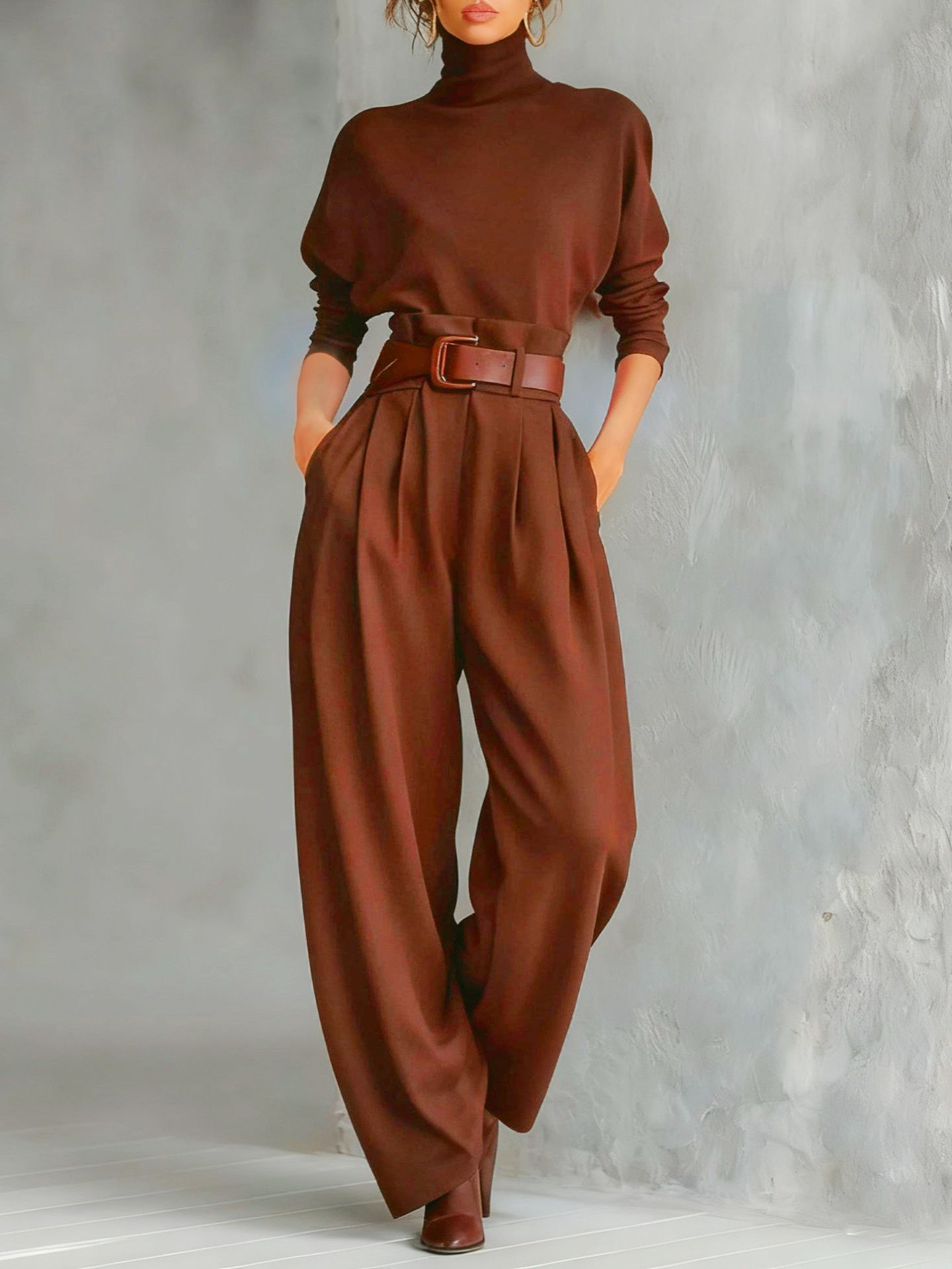 Birjit™ – Eleganter Overall mit Hohem Kragen