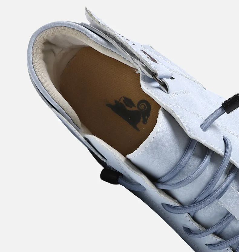 Unisex handgefertigte Echtleder-Barfußschuhe, rutschfest & komfortabel – mit und ohne Plüschfutter