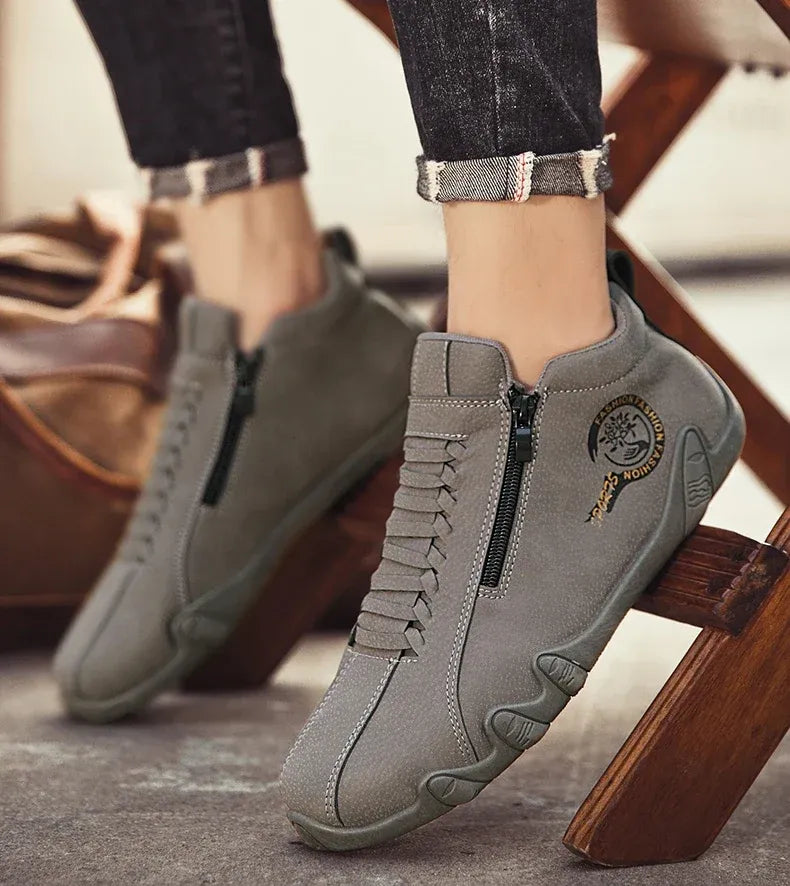 Belle™ – Lässige Kurze Stiefel  mit Seitlichem Reißverschluss
