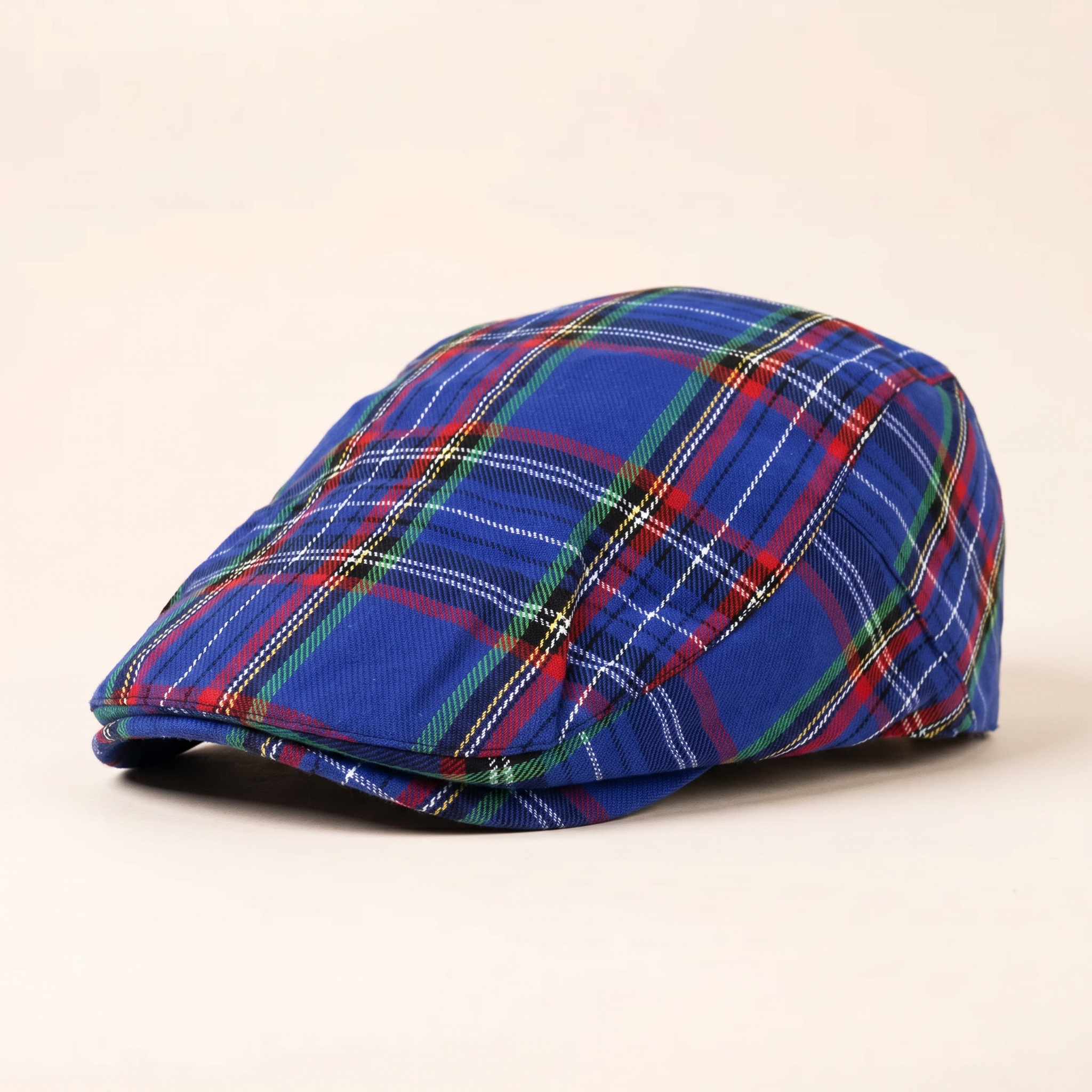 Festliche Karo-Cap