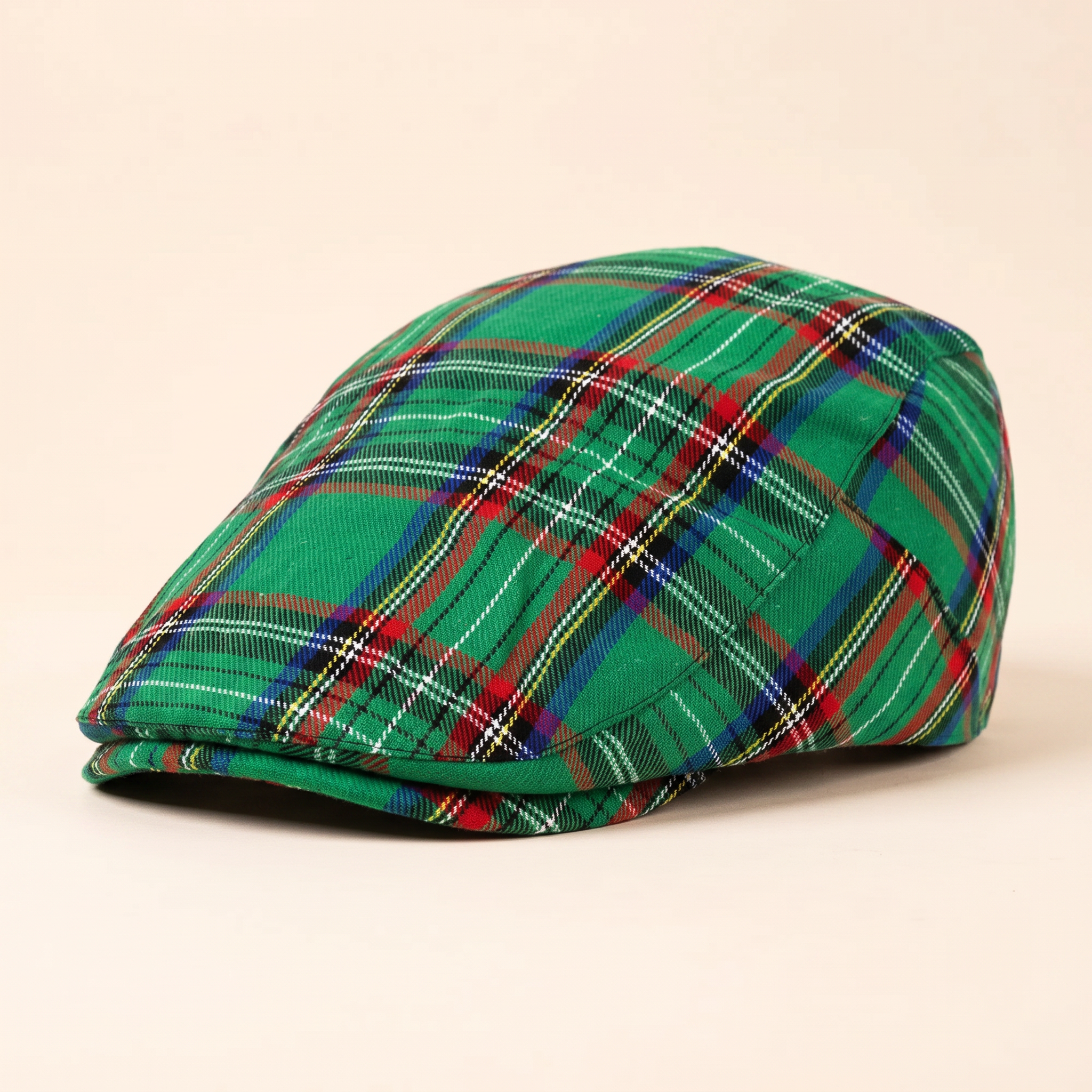 Festliche Karo-Cap