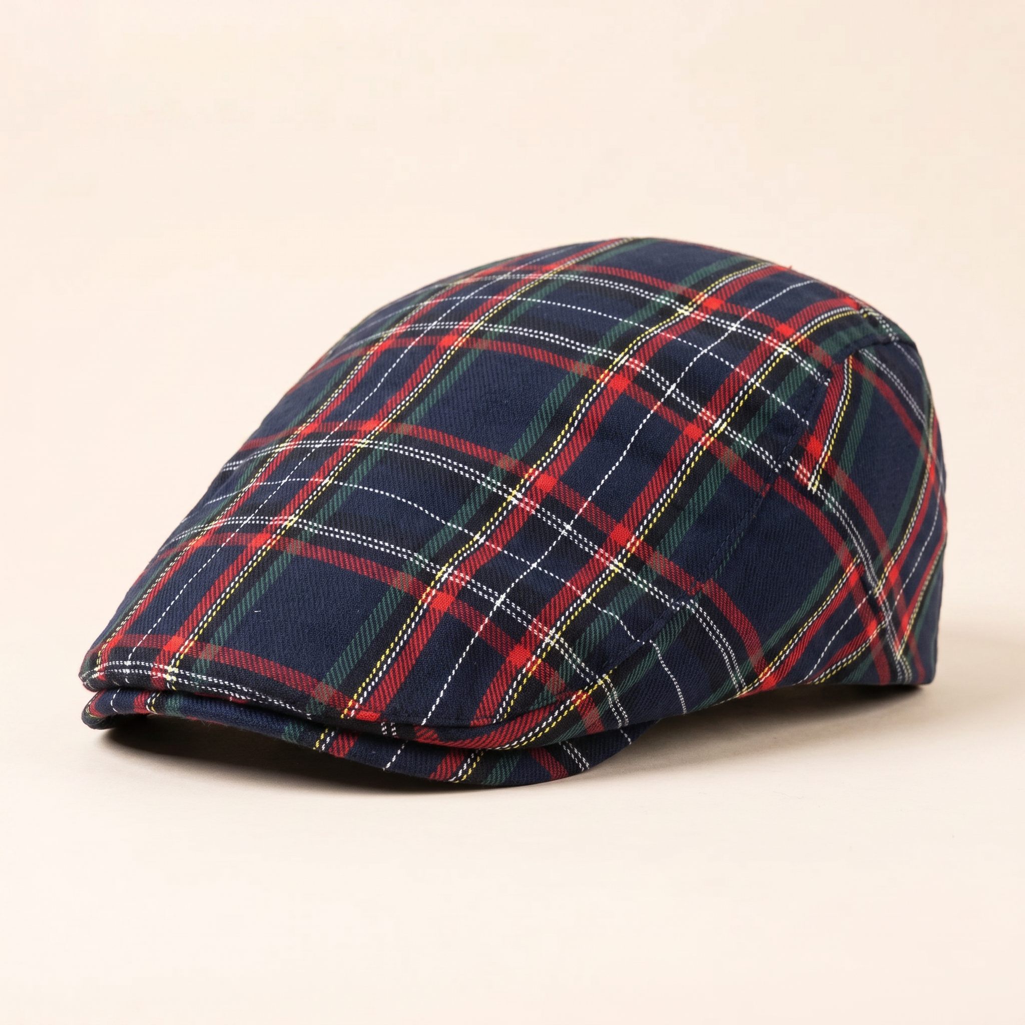 Festliche Karo-Cap