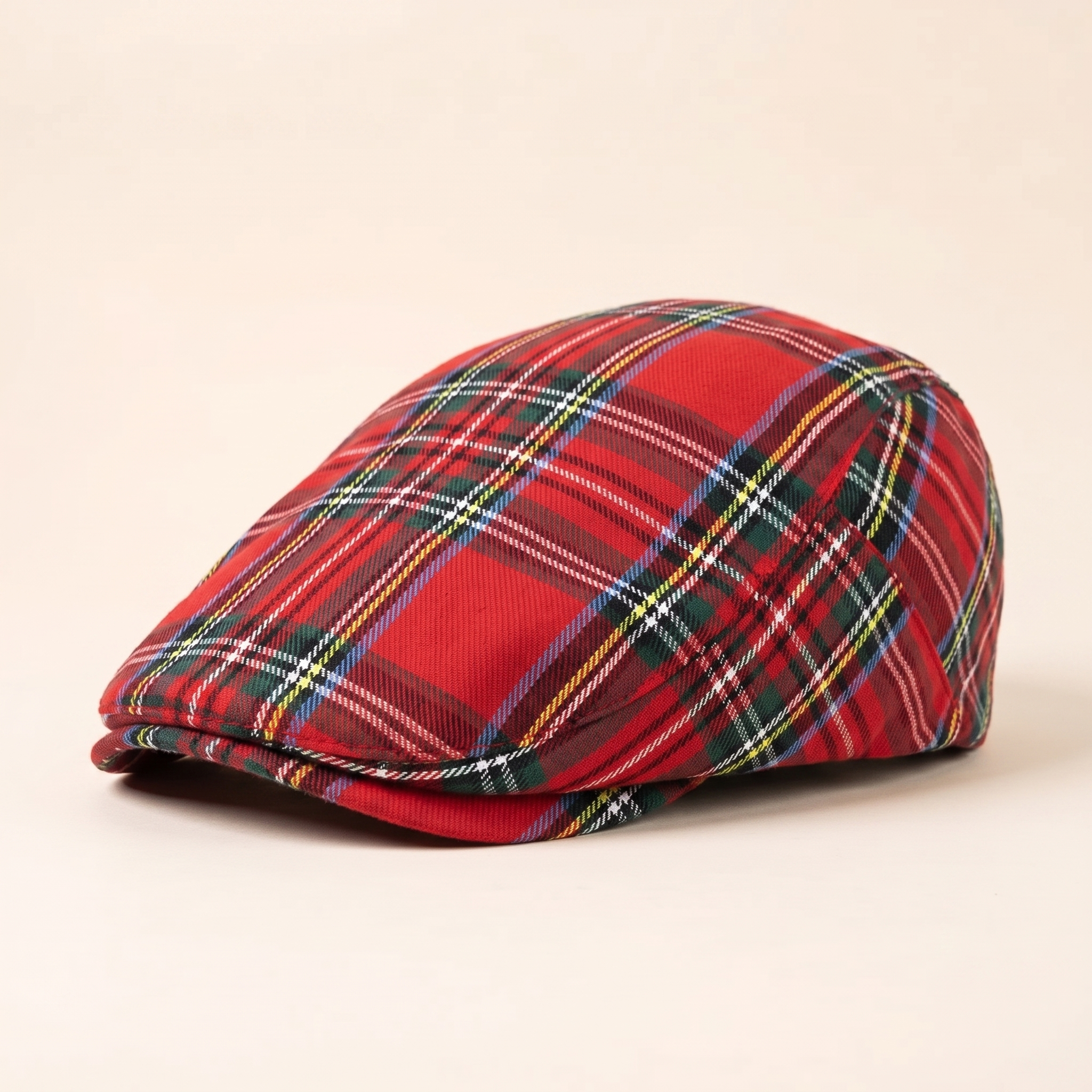 Festliche Karo-Cap