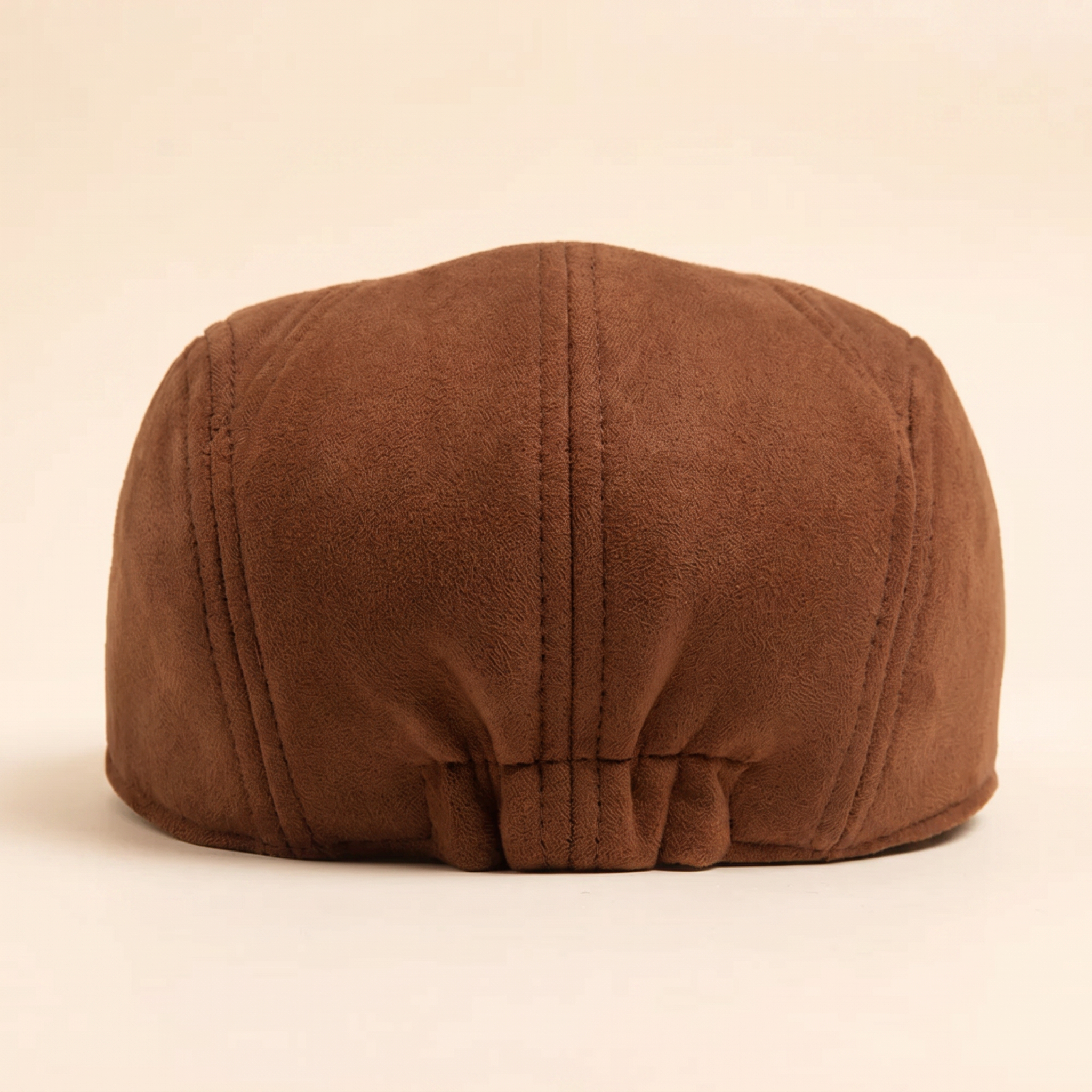 Klassische Veloursleder-Cap