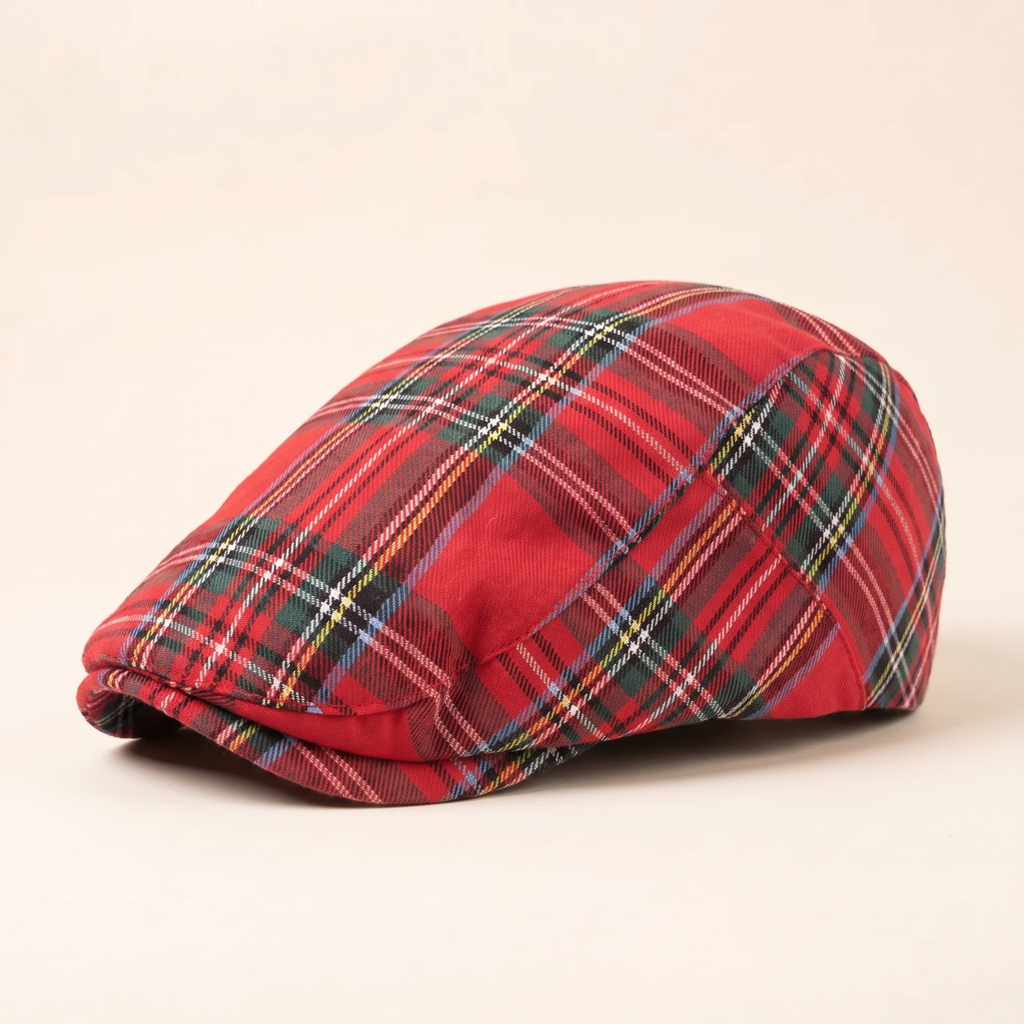 Tartan-Highland-Cap