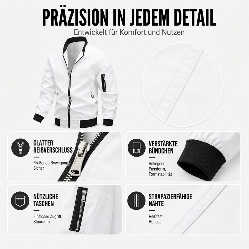 50%Rabatt!!! | Outdoor-Bomberjacke für Herren, lässiges Design