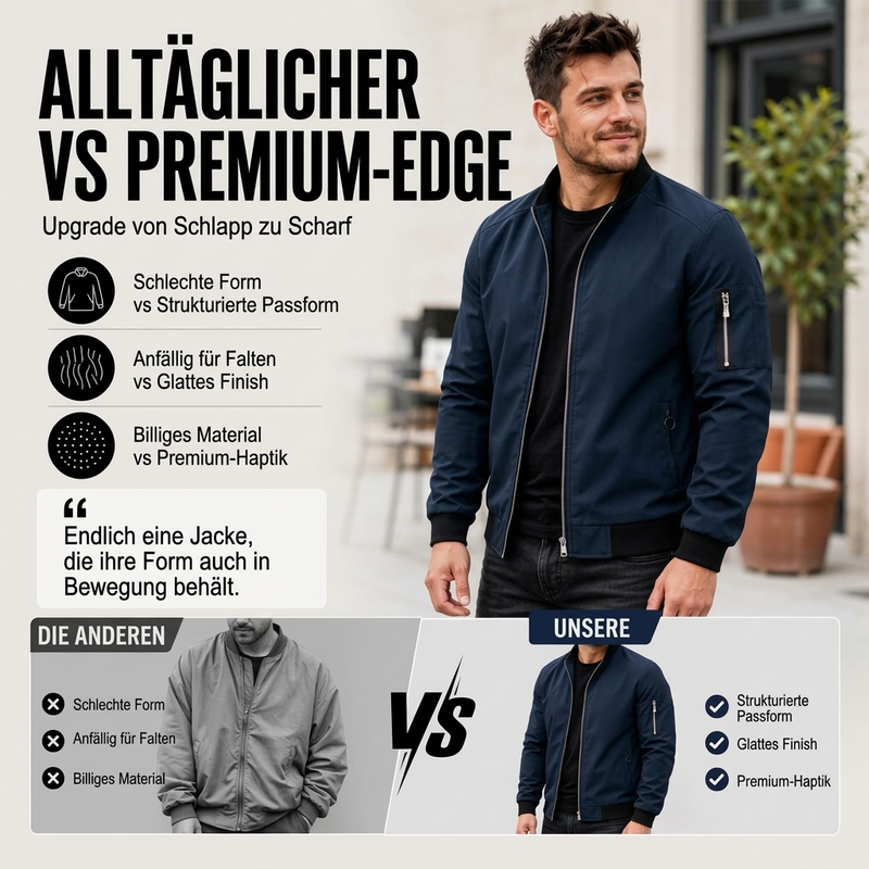 50%Rabatt!!! | Outdoor-Bomberjacke für Herren, lässiges Design