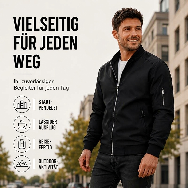 50%Rabatt!!! | Outdoor-Bomberjacke für Herren, lässiges Design