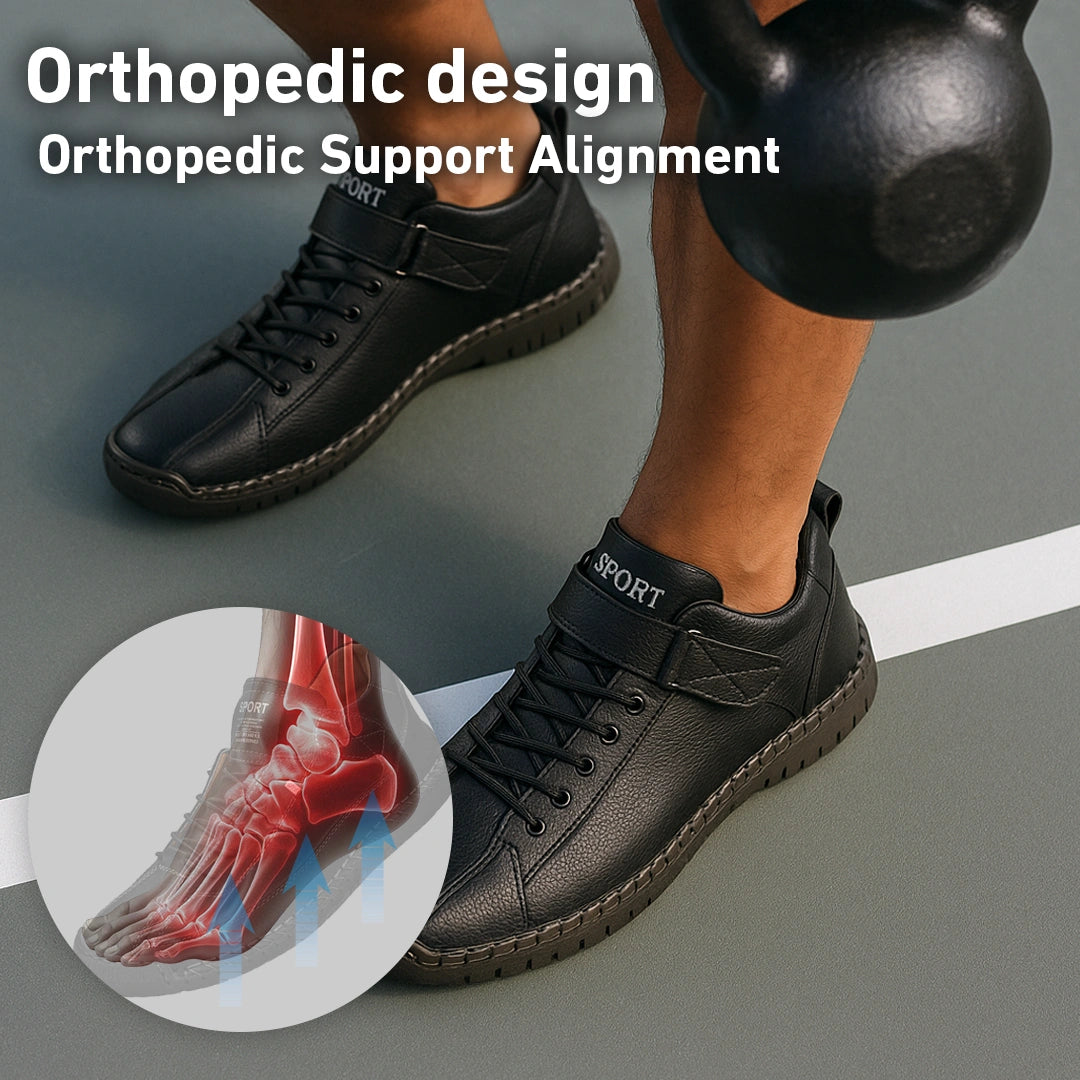 Unisex Lightweight Walking Shoes with Shock‑Absorbing Sole & Anti‑Slip Grip