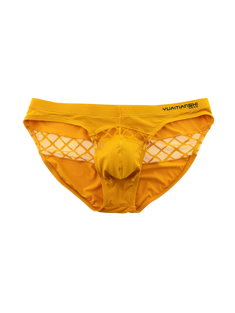 3 Pack Men's Cooling Airflow Sexy Shape-Retaining Stretch Fit Briefs