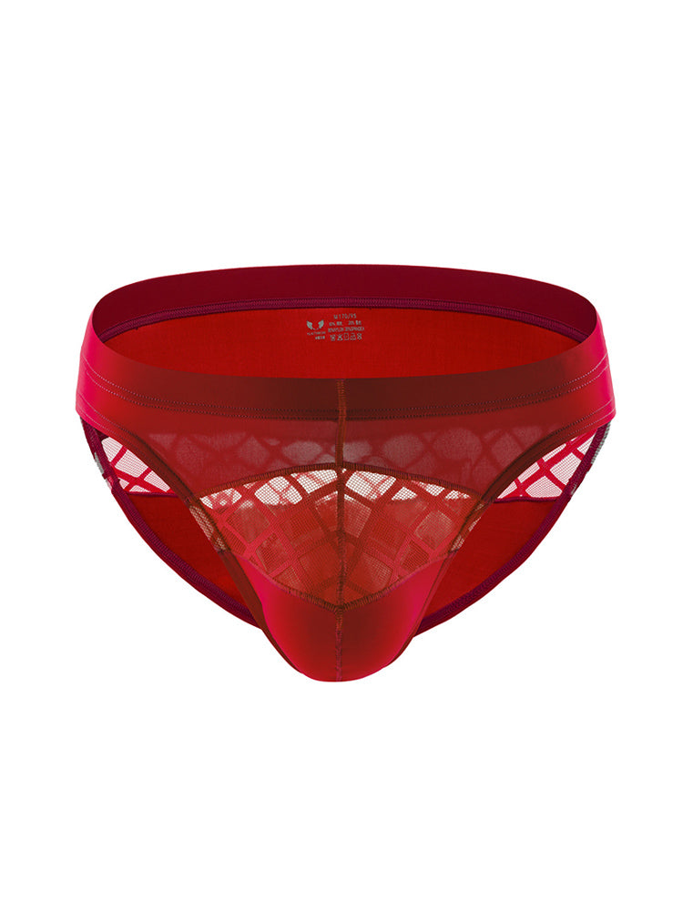 3 Pack Men's Cooling Airflow Sexy Shape-Retaining Stretch Fit Briefs