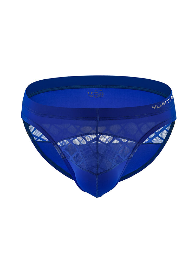 3 Pack Men's Cooling Airflow Sexy Shape-Retaining Stretch Fit Briefs
