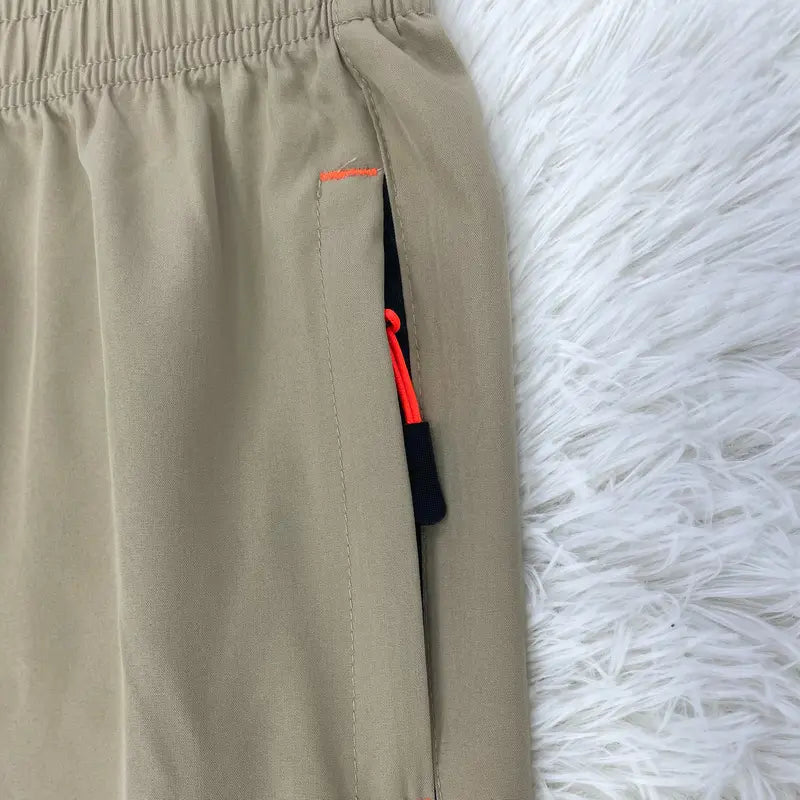 Men's Dry-Fit Gym Shorts with Zipper Pockets ⭐⭐⭐⭐⭐