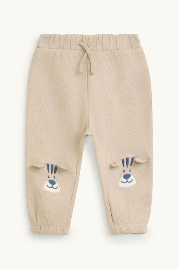Baby Boys - Tiger - baby outfit - 3 piece - beige