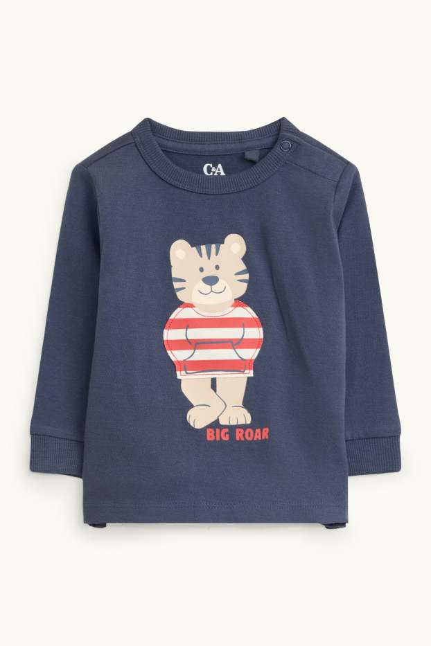 Baby Boys - Tiger - baby outfit - 3 piece - beige