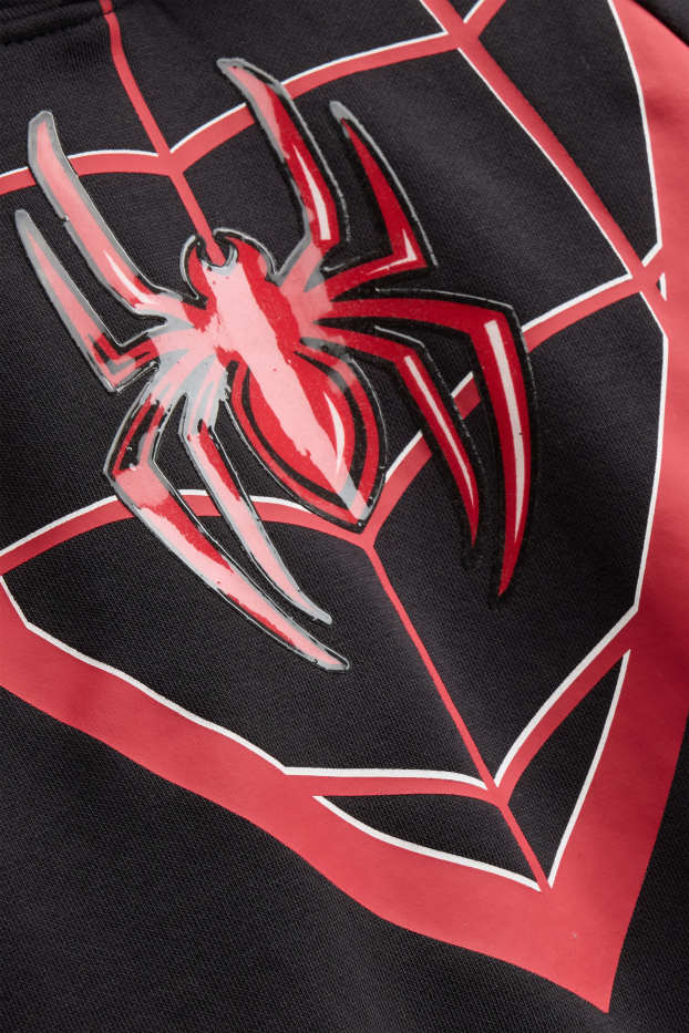Spider-Man - hoodie - black / red