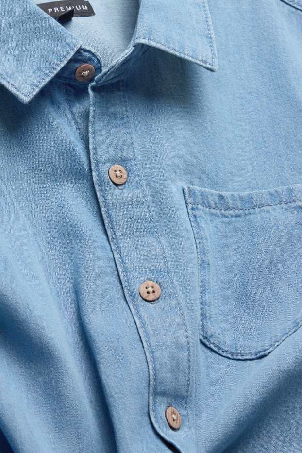 Children Boys - Denim shirt - denim-light blue