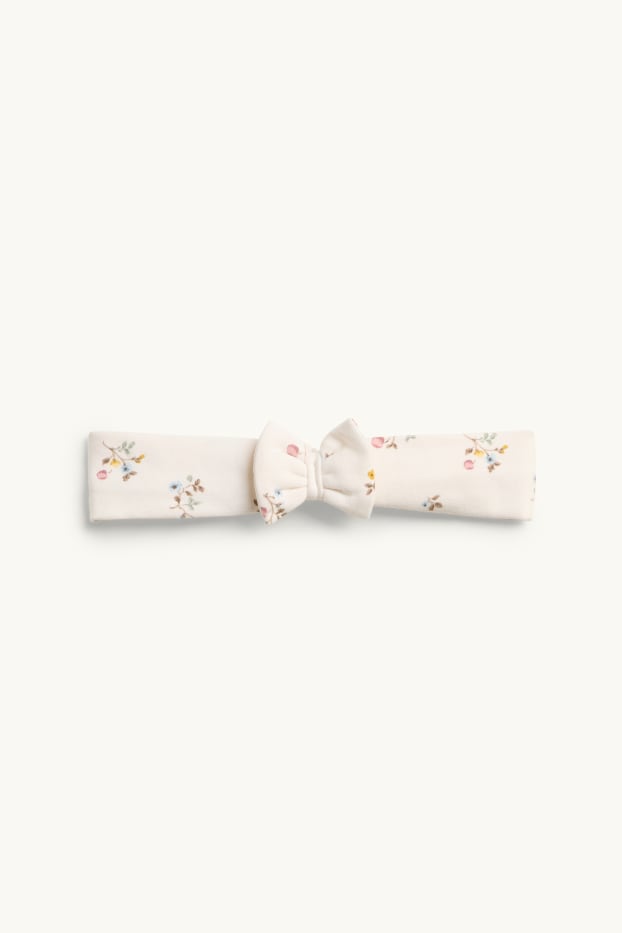 Baby Girls - Floral - baby outfit - 3 piece - light green
