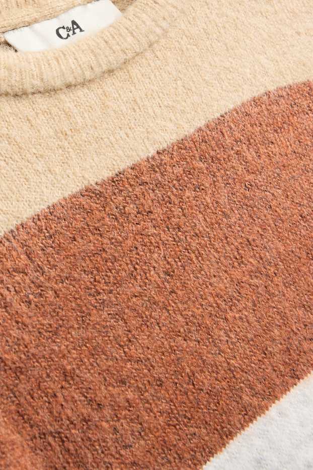 Children Boys - Jumper - beige / blue
