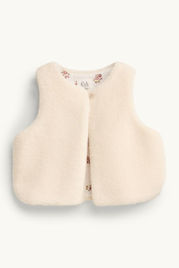 Baby Girls - Floral - baby outfit - 3 piece - rose / beige