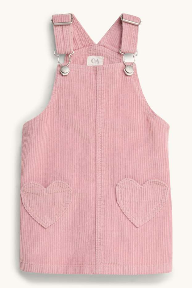Baby Girls - Heart - baby outfit - 2 piece - rose