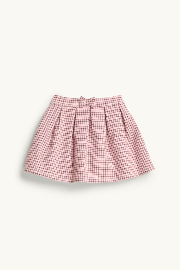 Baby Girls - Bow - baby outfit - 2 piece - pale pink