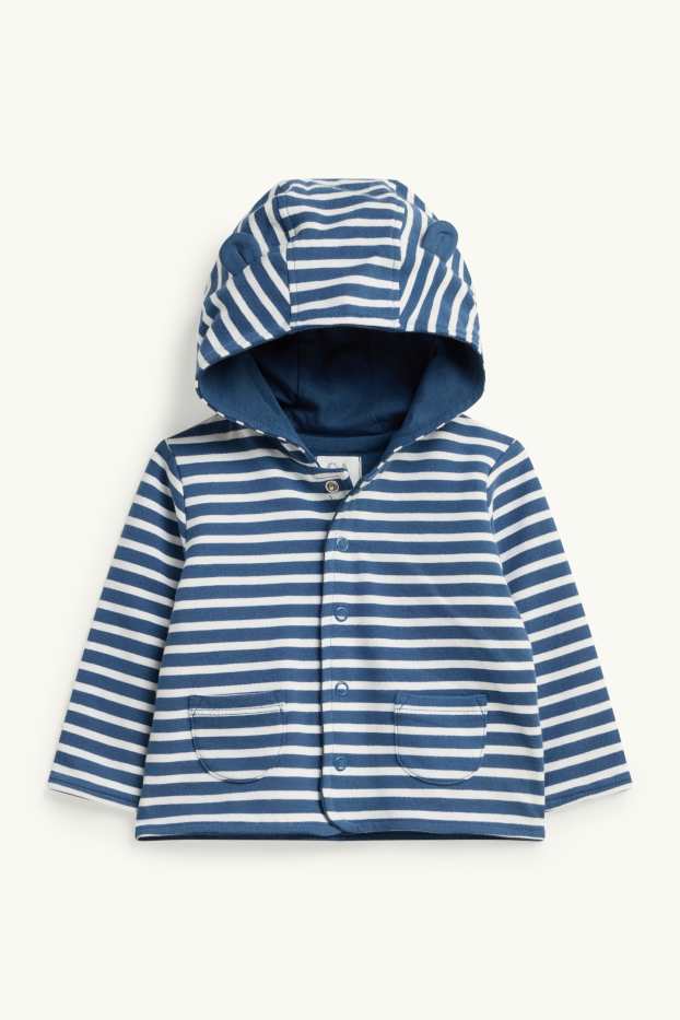 Baby Boys - Teddy bear - baby outfit - 3 piece - blue / beige