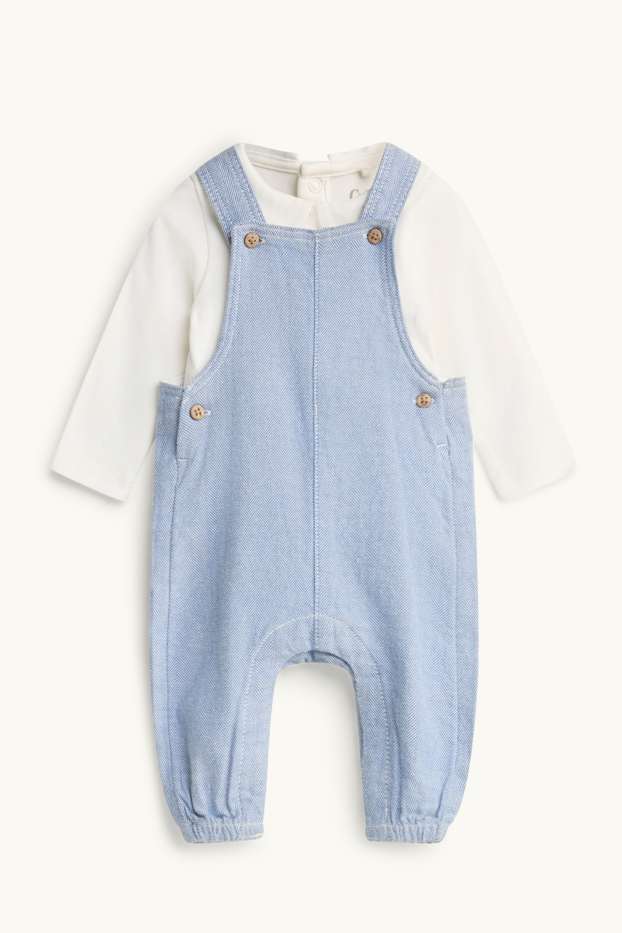 Baby Boys - Newborn outfit - 2 piece - blue