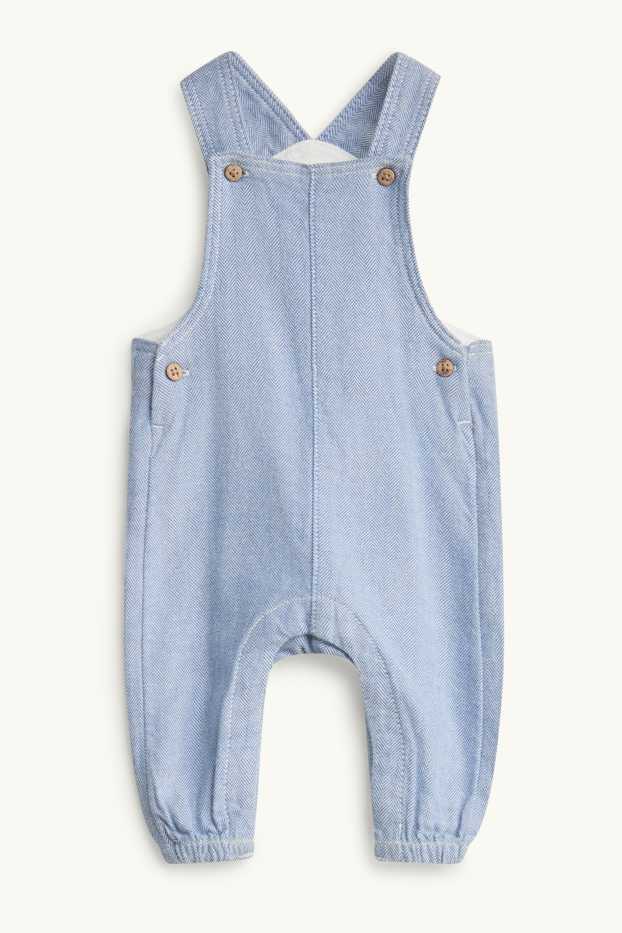 Baby Boys - Newborn outfit - 2 piece - blue