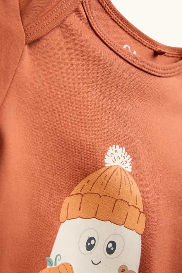 Unisex - Halloween - baby bodysuit - orange