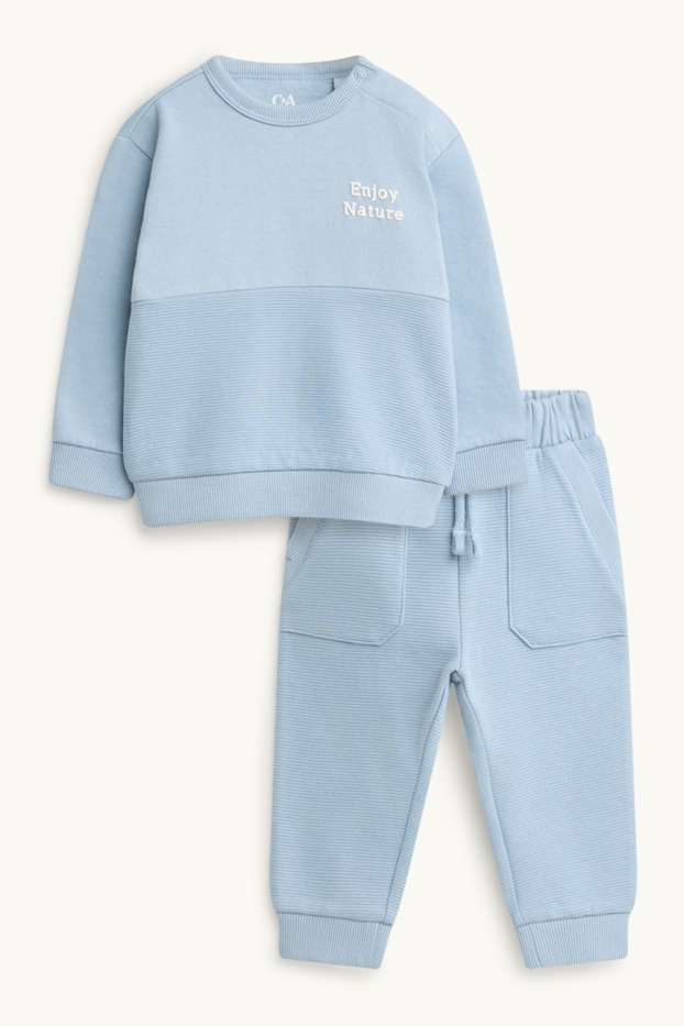 Baby Boys - Baby outfit - 2 piece - light blue